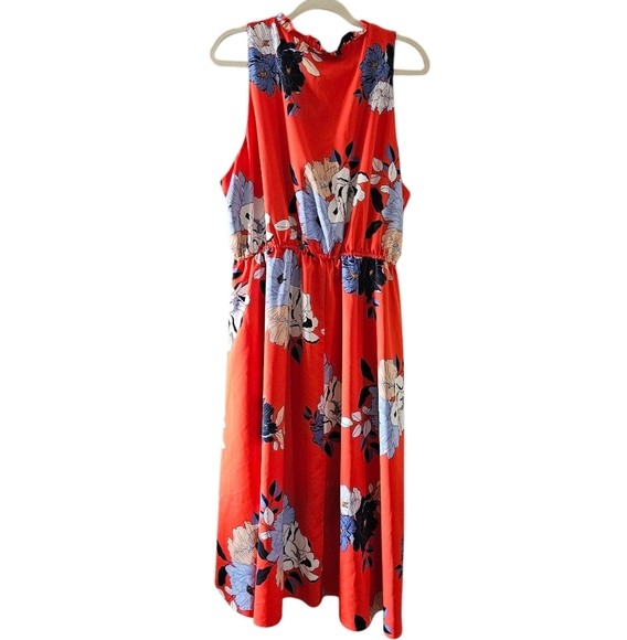 Rachel Rachel Roy Concetta Floral Print High Low Midi Femenine Dress Size 3X. - Picture 10 of 16